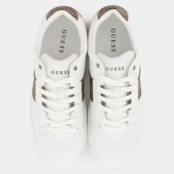 TODI- SNEAKERS WHITE BEIGE BROWN FMTTOG
