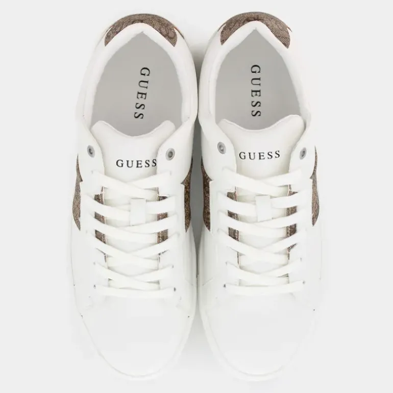 TODI- SNEAKERS WHITE BEIGE BROWN FMTTOG