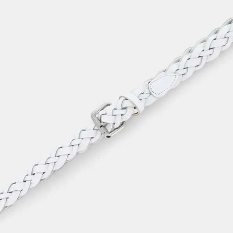 TRECCIA- CINTURE BIANCO CB-E24-01