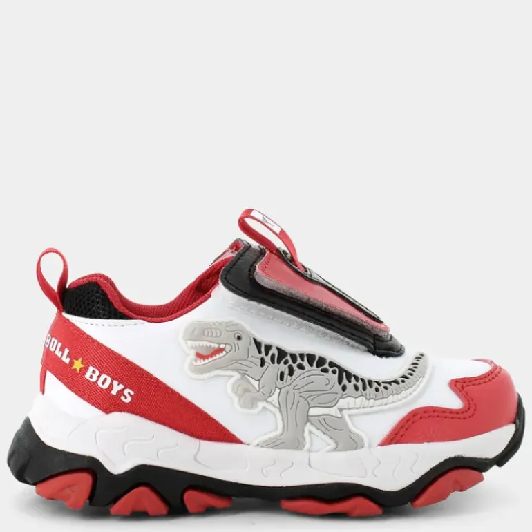 T-REX- SPORTIVE BIANCO/ROSSO DNAL4550A00