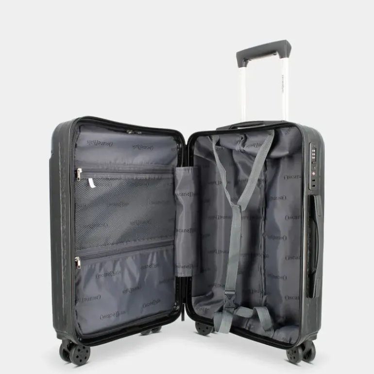 TROLLEY MEDIO NERO JX0809M