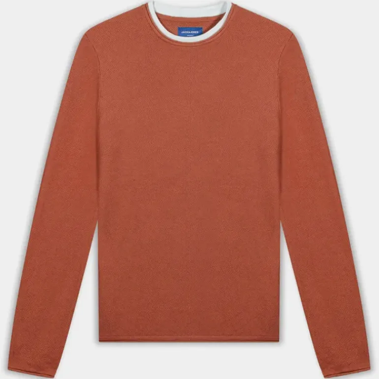 TWINN KNIT CREW NECK- MAGLIE E FELPE MARRONE 12227443