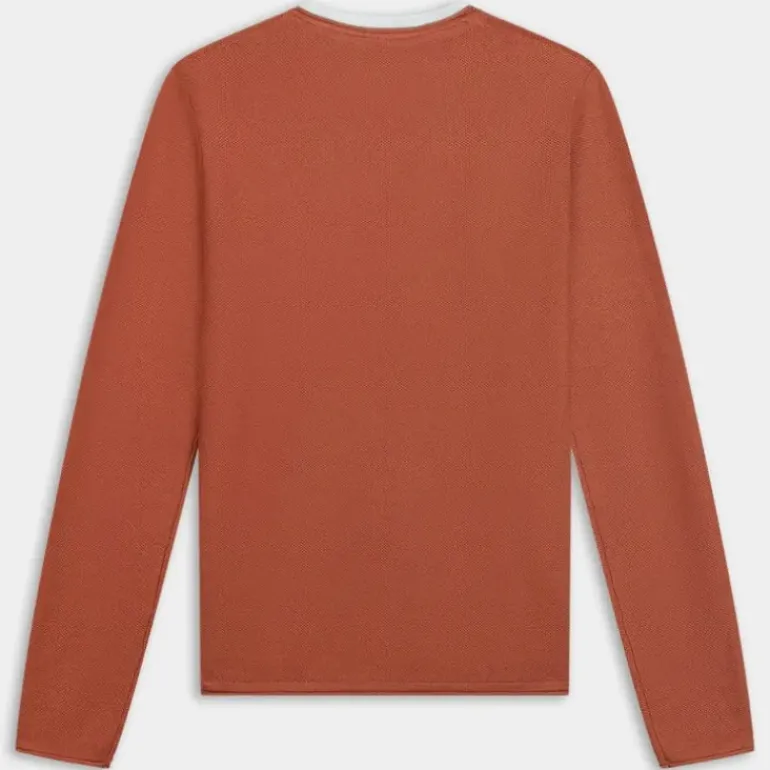TWINN KNIT CREW NECK- MAGLIE E FELPE MARRONE 12227443