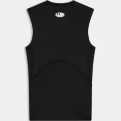UA HG Armour Comp LS- T-SHIRT NERO 1361522