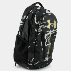 UA HUSTLE 5.0- ZAINI BLACK CAMO GOLD 1361176