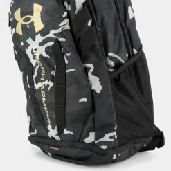 UA HUSTLE 5.0- ZAINI BLACK CAMO GOLD 1361176