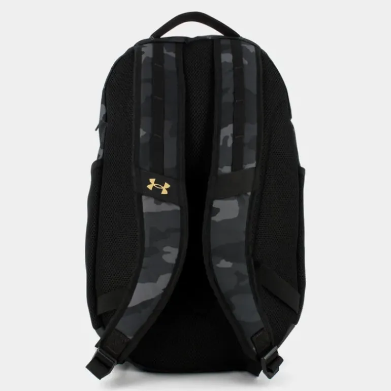 UA HUSTLE 6.0- ZAINI BLACK/METALLIC GOLD 1384672
