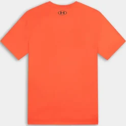 UA TECH PRINT FILL SS- T-SHIRT FIRE 1390208