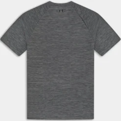 UA TECH TEXTURED SS- T-SHIRT CASTELROCK 1382796