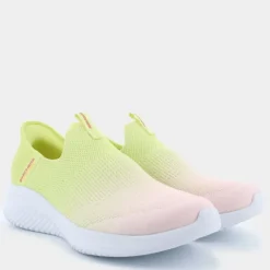 ULTRA FLEX 3.0- SPORTIVE Yellow Knit/Pink 150183