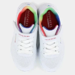 UNO LITE- SPORTIVE White/Multi Rainbow 310457L