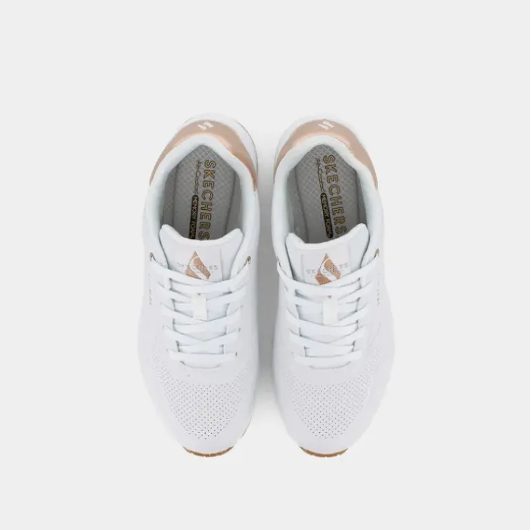 UNO- SPORTIVE WHITE DURABUCK/MESH 177094