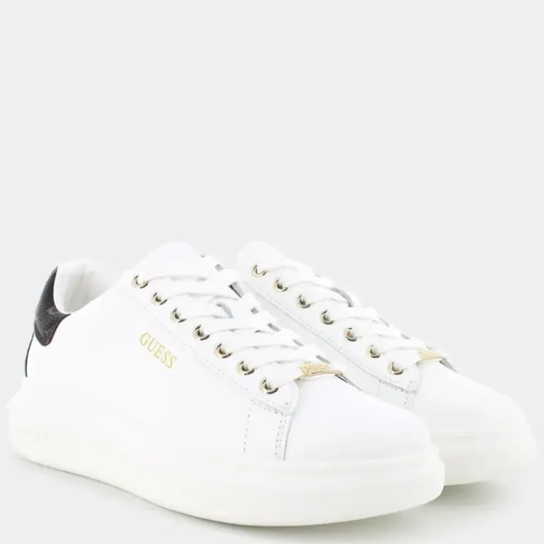 VIBO- SNEAKERS BIANCO/ OCRA FL8