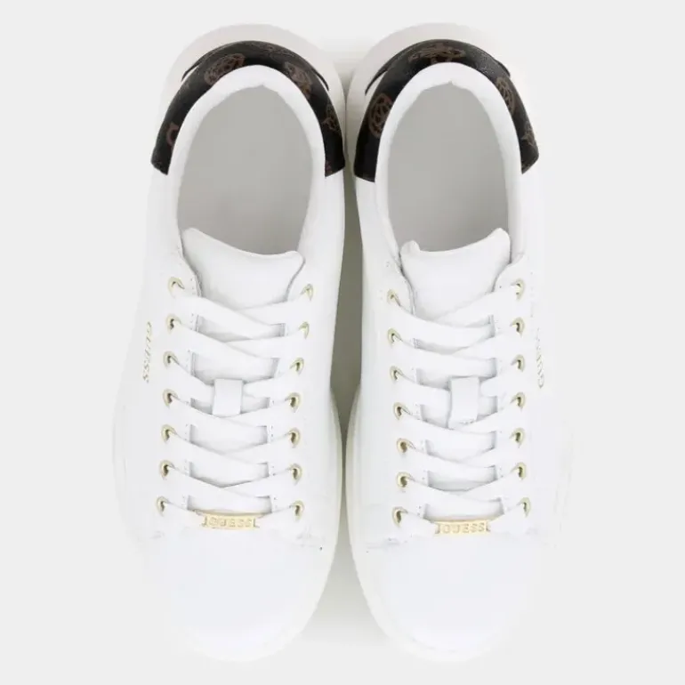 VIBO- SNEAKERS BIANCO/ OCRA FL8