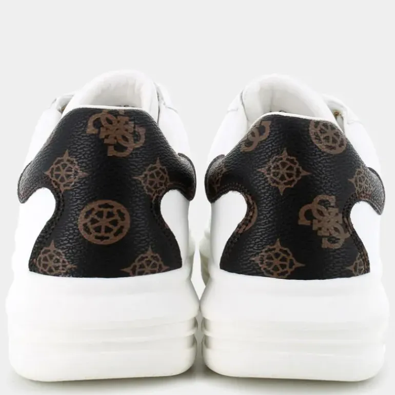 VIBO- SNEAKERS BIANCO/ OCRA FL8