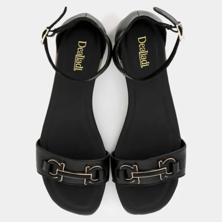 VISY- SANDALI NERO IT-E24D-07
