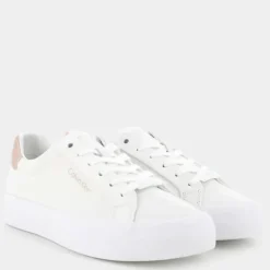 VULCANIZED LACE UP- SNEAKERS White/Metal Cameo HW021040K6