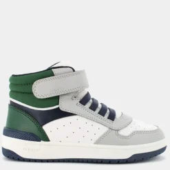 WASHIBA- SNEAKERS BIANCO VERDE GRIGIO J46LQB05415C1L3X