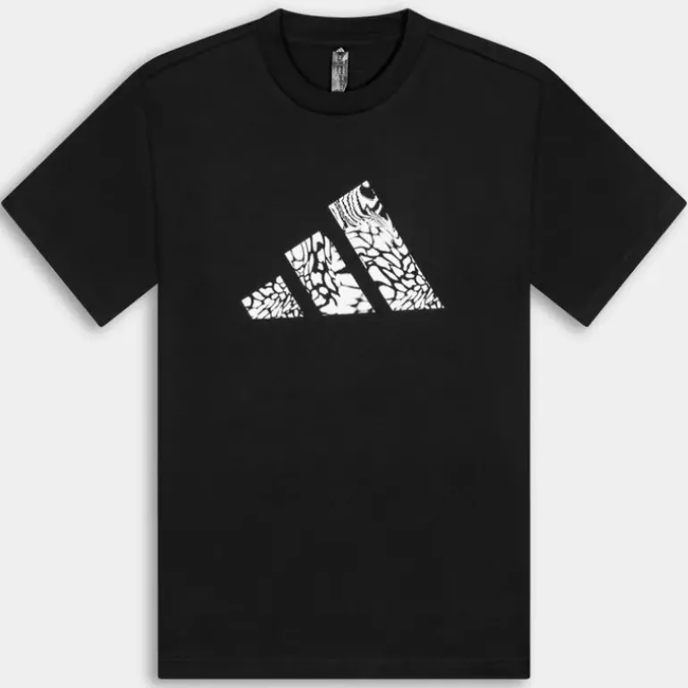 W C CAMO TEE- T-SHIRT Black JJ4110