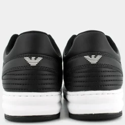 XK404- SNEAKERS BLACK+BLACK+WHITE X8X189