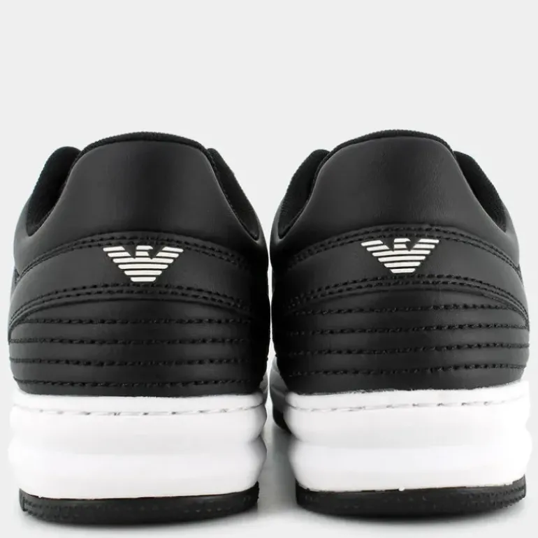 XK404- SNEAKERS BLACK+BLACK+WHITE X8X189