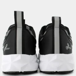 XK433- SNEAKERS BLACK+SILVER X8X217