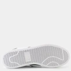 XK346- SNEAKERS WHITE+BLACK+GOLD X8X102.