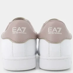 XK346- SNEAKERS WHITE+FAWN+GOLD X8X102