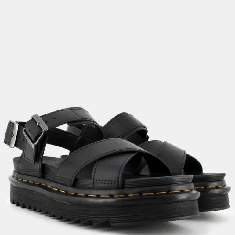 ZEBRIL- SANDALI NERO ZEBRILUS VOSS II