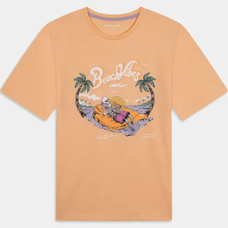 ZION TEE- T-SHIRT APRICOT ICE 12247808