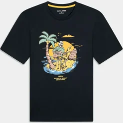 ZION TEE- T-SHIRT NAVY BLAZER 12247808