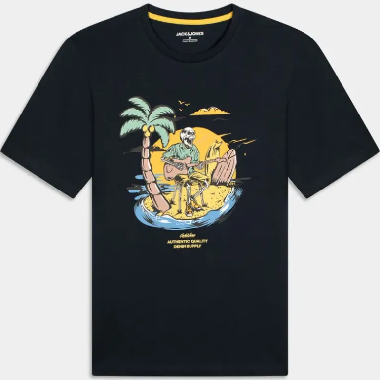ZION TEE- T-SHIRT NAVY BLAZER 12247808